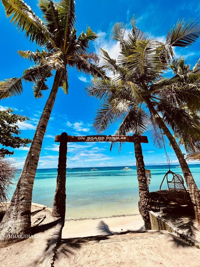 On Board Panglao Beach Hostel & Resort With Free Motorbike Дао Экстерьер фото